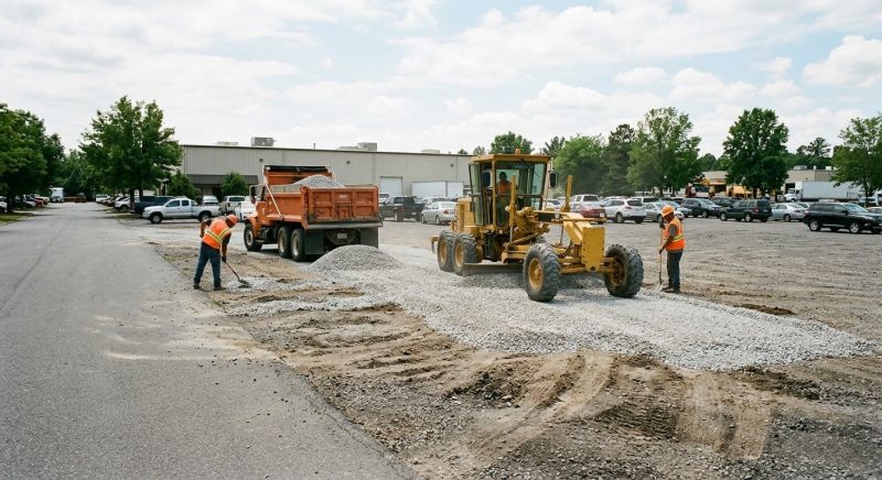 Parking Lot Excavation in Canton, GA